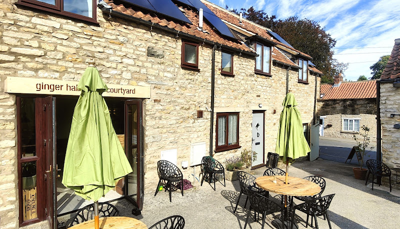 ginger hall café + courtyard