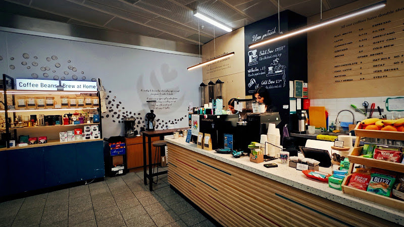 Gramos Coffee Bar (underground, sub-level -1)